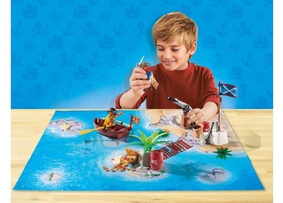 PLAYMOBIL Piraten met plattegrond - 9328