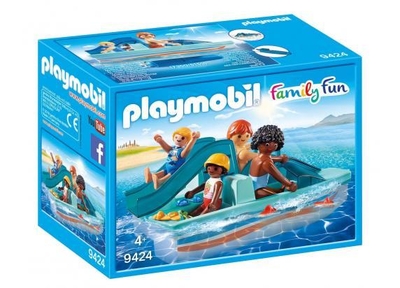 PLAYMOBIL Waterfiets met glijbaan - 9424