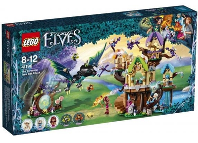 LEGO Elves Vleermuisaanval bij de Elvenstar Boom - 41196