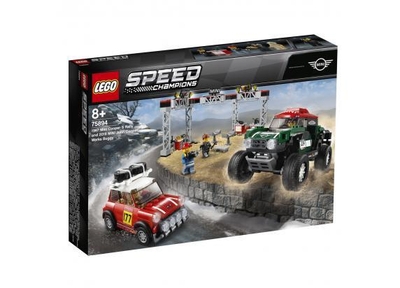 LEGO Speed Champions 1967 Mini Cooper S Rally en 2018 MINI John Cooper Works Buggy - 75894