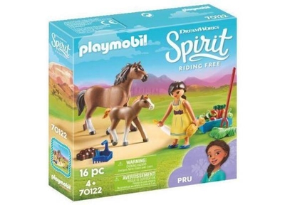 PLAYMOBIL Spirit Pru met paard en veulen - 70122