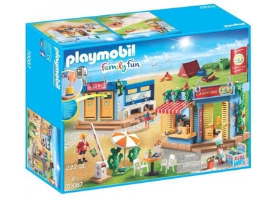 PLAYMOBIL Family Fun  Grote camping  - 70087