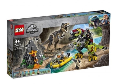LEGO Jurassic World T. Rex vs. Dinomecha Gevecht - 75938