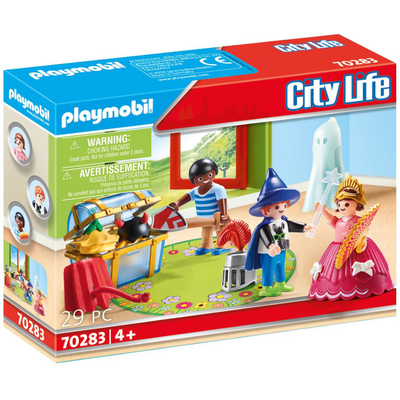 PLAYMOBIL City Life Kinderen met verkleedkoffer - 70283