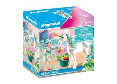 PLAYMOBIL - PLAYMOBIL Fairies 70655 Eenhoorn met voedende fee