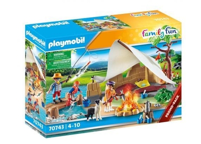 PLAYMOBIL Family Fun Familie op kampeertocht - 70743