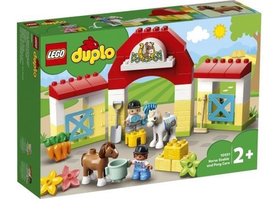 LEGO - DUPLO 10951 LEGO DUPLO Town Paardenstal en pony's verzor