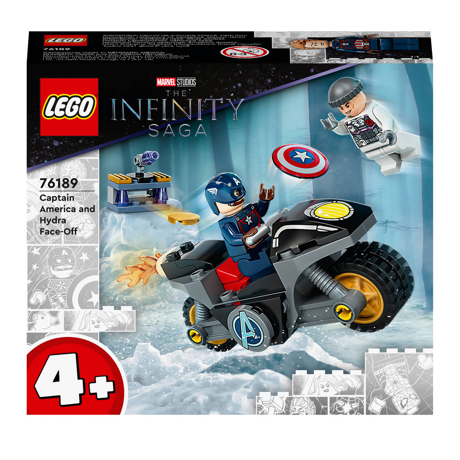 LEGO Marvel Avengers 4+ Captain America Hydra Confrontatie - 76189