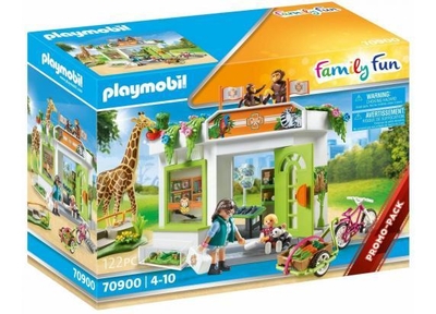 PLAYMOBIL Family Fun Dierenartspraktijk in de dierentuin - 70900