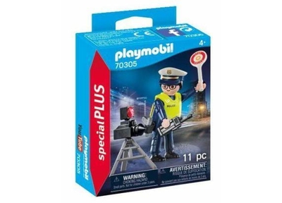 PLAYMOBIL Special Plus Politieman met flitscontrole - 70305