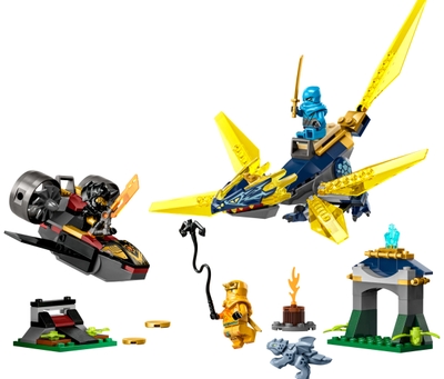 LEGO NINJAGO Nya en Arins babydrakenduel Draken Speelgoed - 71798
