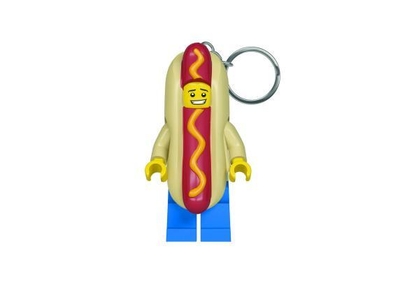 LEGO Iconic - Sleutelhanger - LED Lampje - Hotdog Man