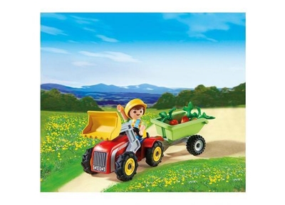 Playmobil Jongen met speelgoedtractor 4943