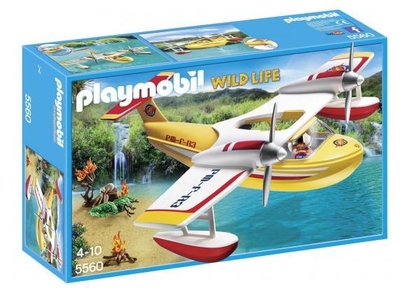 Playmobil Brandblusvliegtuig - 5560