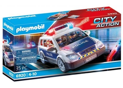 PLAYMOBIL 6920 Politiepatrouille met licht en geluid