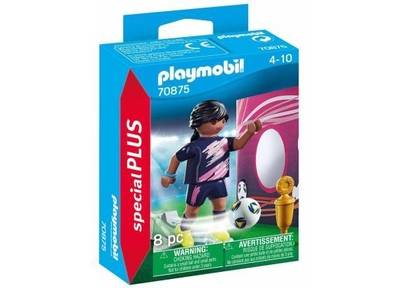PLAYMOBIL Special Plus Voetbalster met doelmuur - 70875