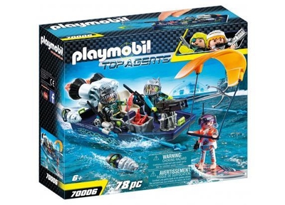 PLAYMOBIL  TEAM S.H.A.R.K. Harpoenboot - 70006