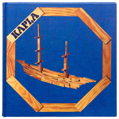 KAPLA - KAPLA Kleur - Constructiespeelgoed - Blauw - Boek