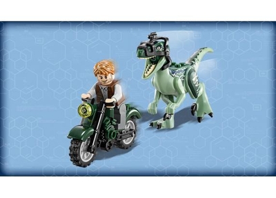 LEGO Jurassic World Raptorrooftocht - 75917