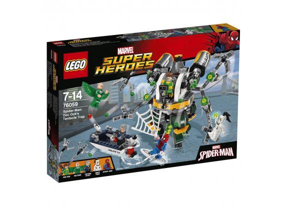 LEGO - Spider-Man 76059 Spider-Man: Doc Ock's tentakel-valstrik