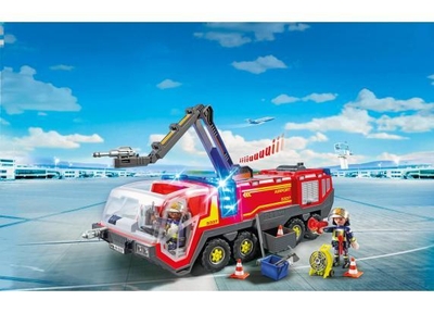 PLAYMOBIL Luchthavenbrandweer met licht en geluid- 5337