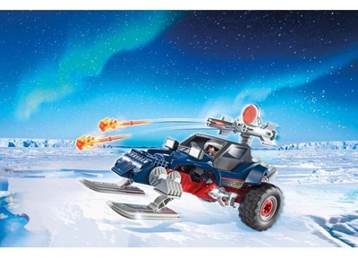 PLAYMOBIL Sneeuwscooter met ijspiraat  - 9058