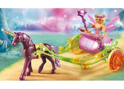 PLAYMOBIL Bloemenfee met eenhoornkoets  - 9136