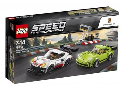 LEGO Speed Champions Porsche 911 RSR en 911 Turbo 3.0 - 75888