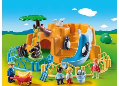 PLAYMOBIL 1.2.3 Dierenpark - 9377