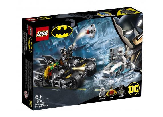 LEGO - Batman 76118 Mr. Freeze Het Batcycle-gevecht