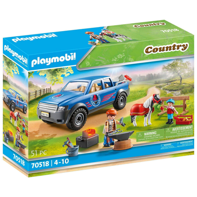 PLAYMOBIL Country Mobiele hoefsmid - 70518