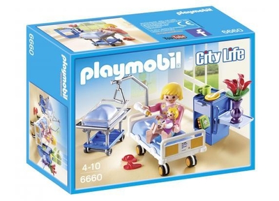 PLAYMOBIL Kraamkamer met babybed - 6660
