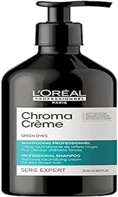 L'Oréal Professionnel Serie Expert Chroma Crème Green Shampoo, 500 ml