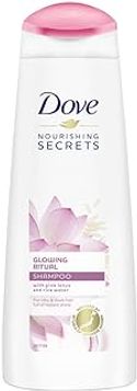 Dove Nourishing Secrets Glowing Ritual Lotus & Rijstwatershampoo voor droog en dof haar, 250 ml