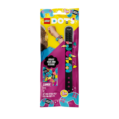LEGO DOTS Gamer Armband met Bedeltjes - 41943