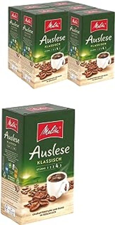 Melitta Filterkoffie Auslese Klassisch - 6 x 500 gram 