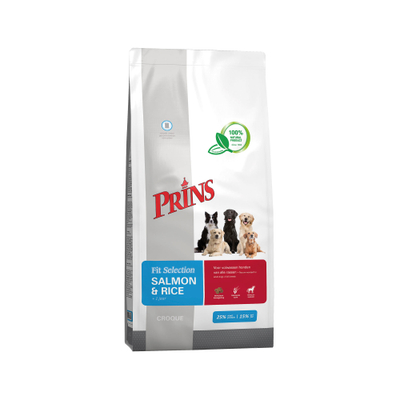 Prins Fit Selection Salmon & Rice - 15 kg - hondenbrokken