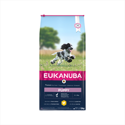 Eukanuba Dog - Puppy - Medium Breed - 12 kg - hondenbrokken
