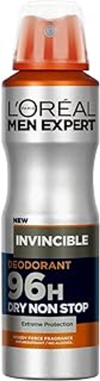 L'Oreal Men Expert Invincible Anti-transpirant Deodorantspray, 150 ml