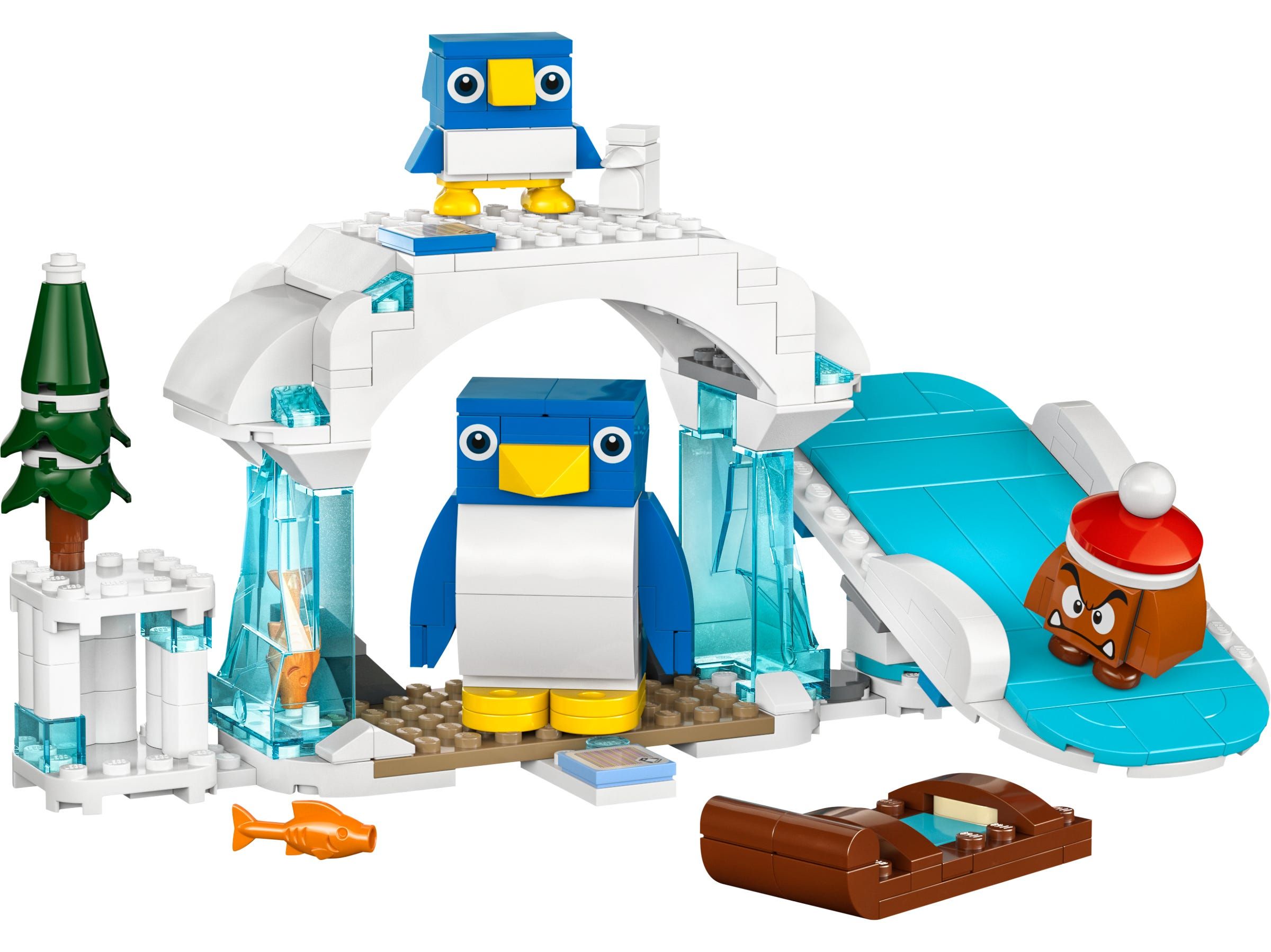 LEGO Super Mario Uitbreidingsset: Sneeuwavontuur met pinguïn en familie 71430