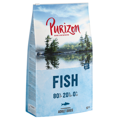 Purizon Vis Adult Graanvrij 2 x 12 kilo - hondenbrokken