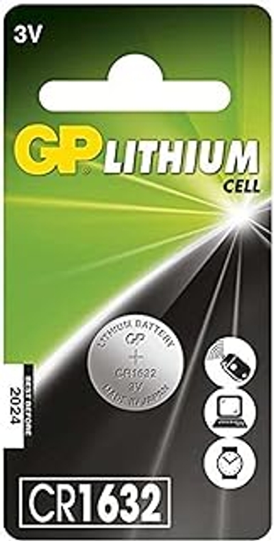 GP Batteries knoopcel CR 1632 Lithium 3V - 1 stuks