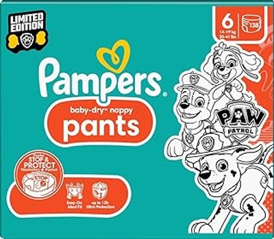 Pampers Baby Dry Pants  luierbroekjes maat 6 - 138 stuks