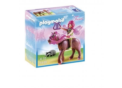 Fee Surya met Ruby-paard / Fée Surya avec cheval  Rubis