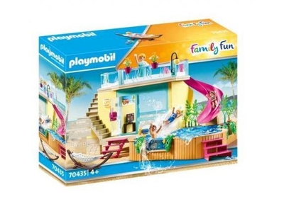 PLAYMOBIL Family Fun Bungalow met zwembad - 70435