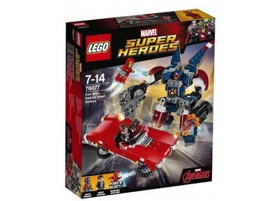 Lego Super Heroes 76077 Iron man: Detroit Steel Valt Aan
