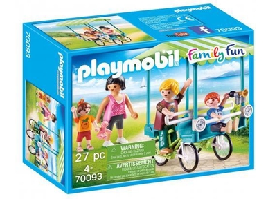 PLAYMOBIL  Familiefiets - 70093