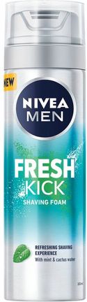 NIVEA Men Scheerschuim Fresh Kick – 200 ml