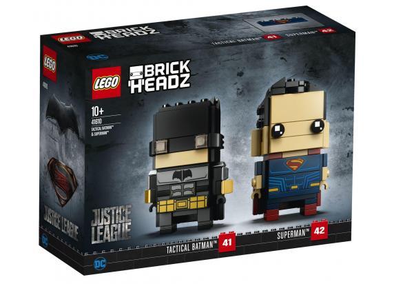 LEGO - LEGO BrickHeadz 41610 Tactical Batman & Superman