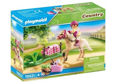 PLAYMOBIL Country Verzamelpony 'Duitse rijpony' - 70521